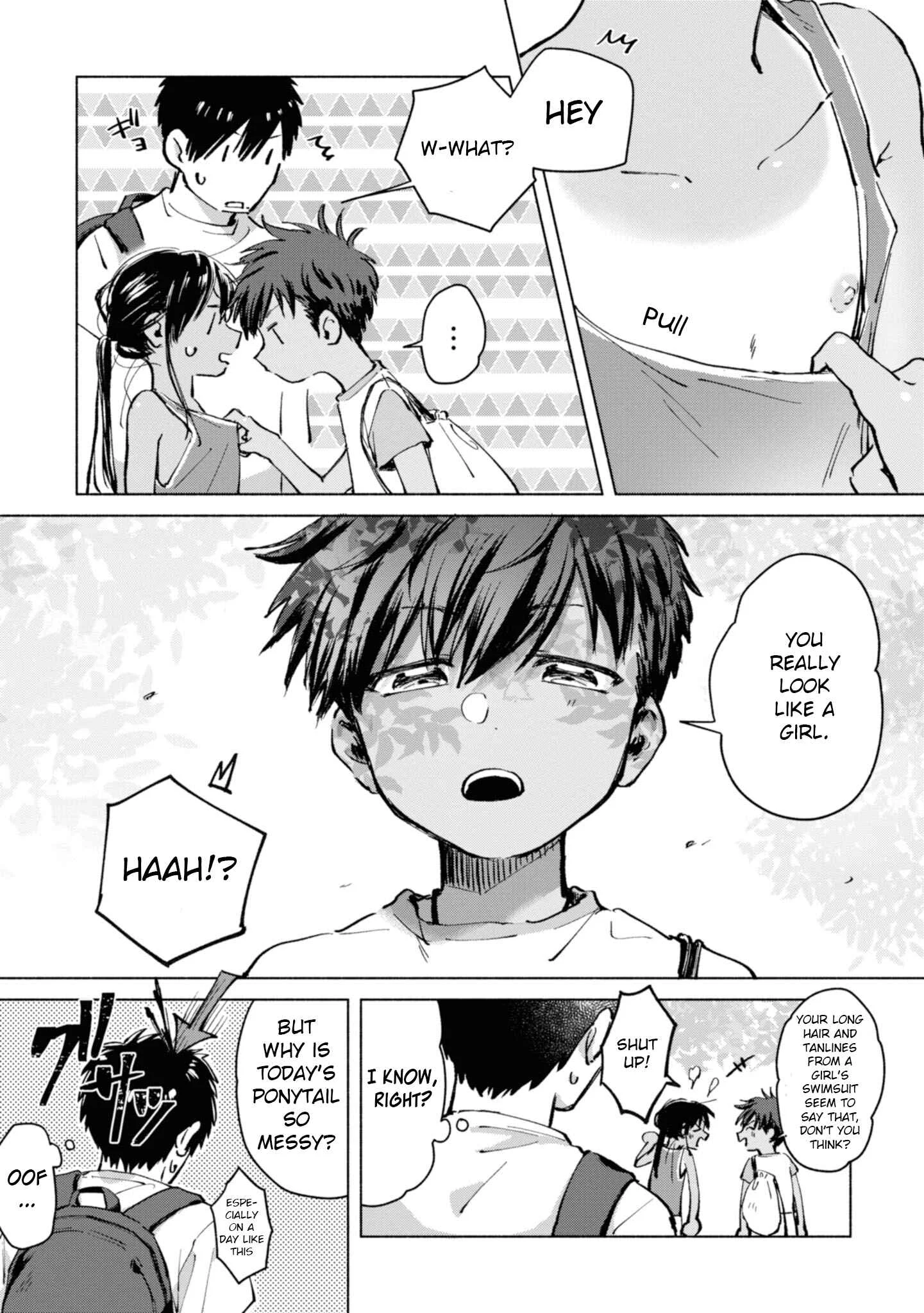 Inaka ni Kaeru to Yakeni Natsuita Kasshoku Ponytail Shota ga Iru Chapter 4 - Page 5