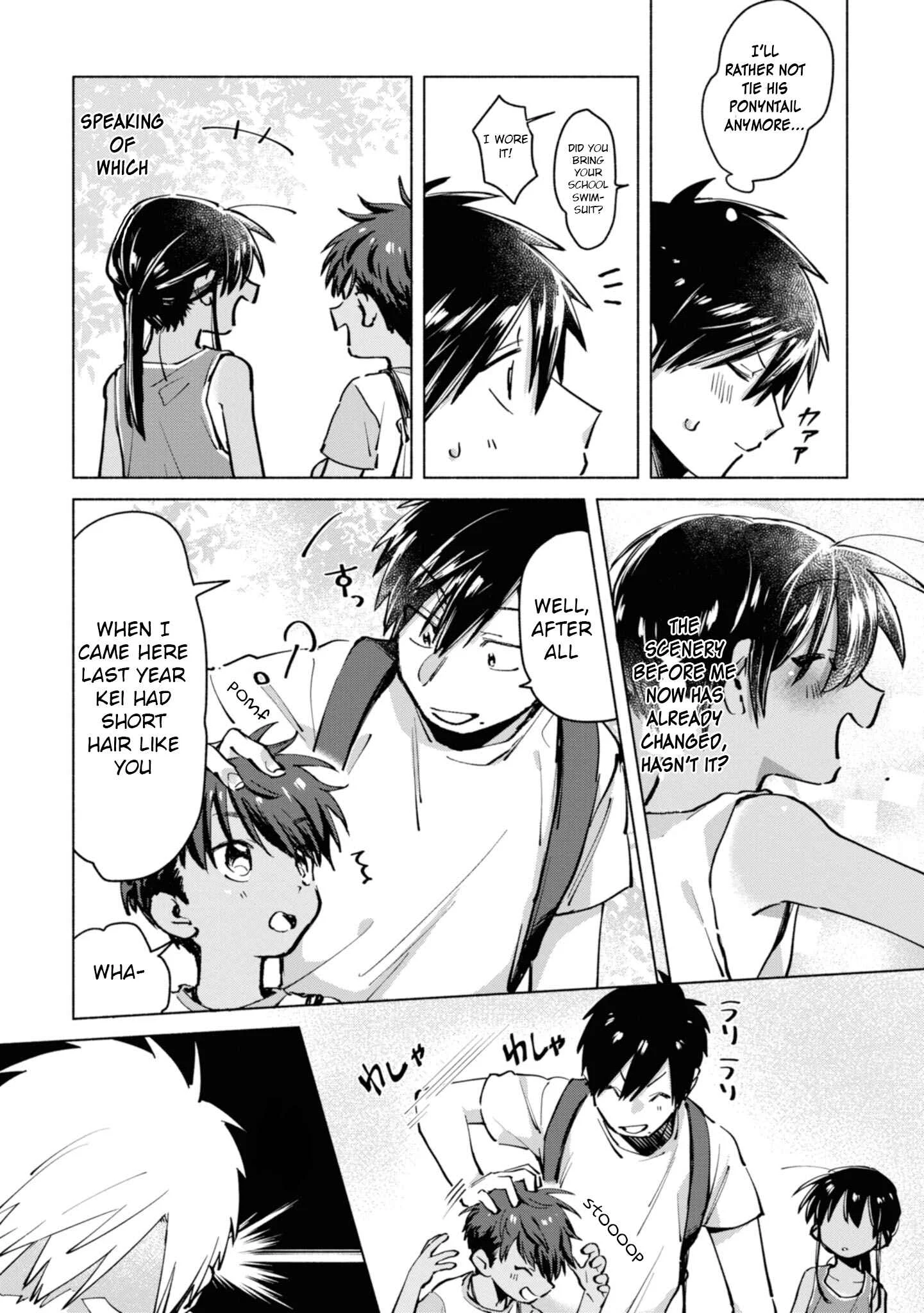 Inaka ni Kaeru to Yakeni Natsuita Kasshoku Ponytail Shota ga Iru Chapter 4 - Page 6
