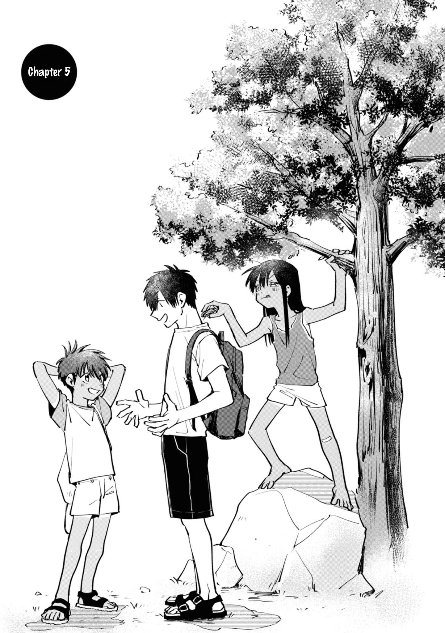 Inaka ni Kaeru to Yakeni Natsuita Kasshoku Ponytail Shota ga Iru Chapter 5 - Page 1
