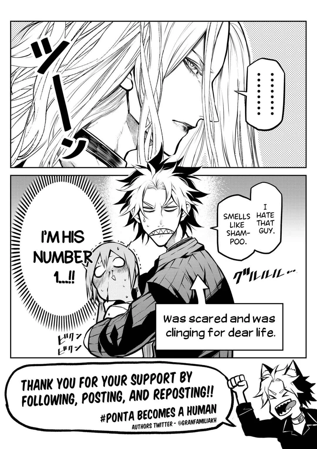 Inu ga Hito ni Naru Hanashi Chapter 2: Ponta Becomes a Human (2) - Page 8