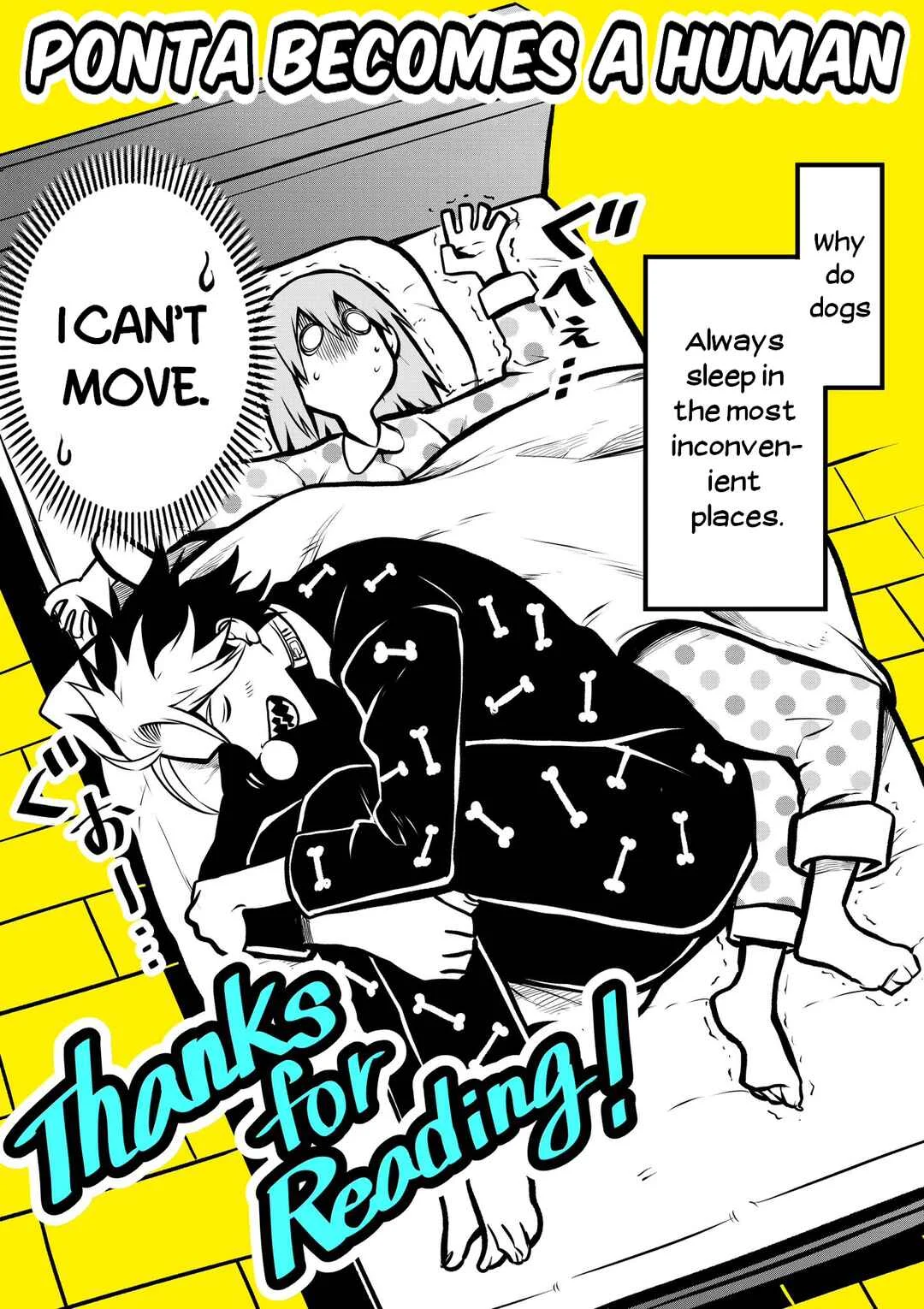 Inu ga Hito ni Naru Hanashi Chapter 2: Ponta Becomes a Human (2) - Page 9