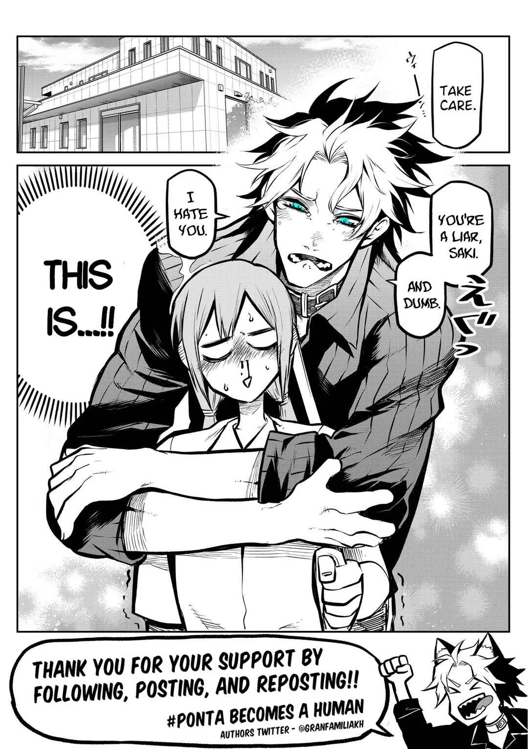 Inu ga Hito ni Naru Hanashi Chapter 3: Ponta Becomes A Human (3) - Page 8