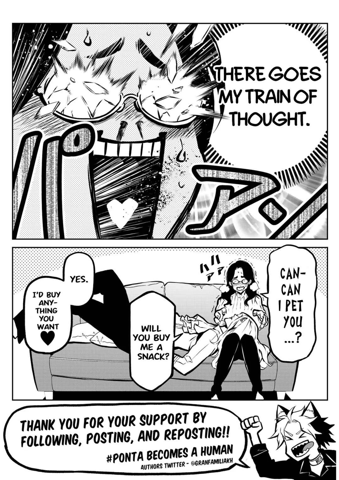 Inu ga Hito ni Naru Hanashi Chapter 4: Ponta Becomes A Human (4) - Page 10