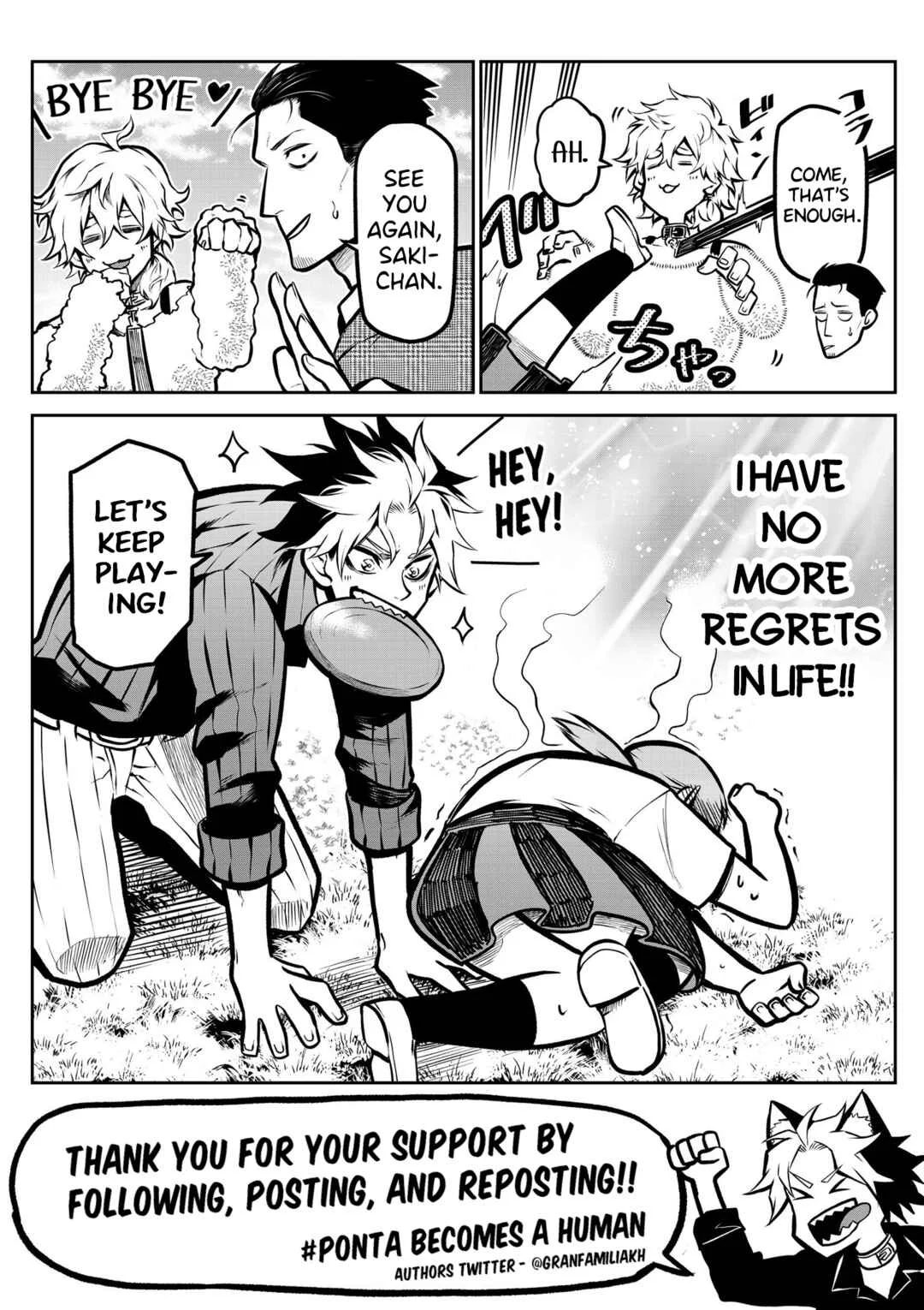 Inu ga Hito ni Naru Hanashi Chapter 5: Ponta Becomes a Human (5) - Page 8