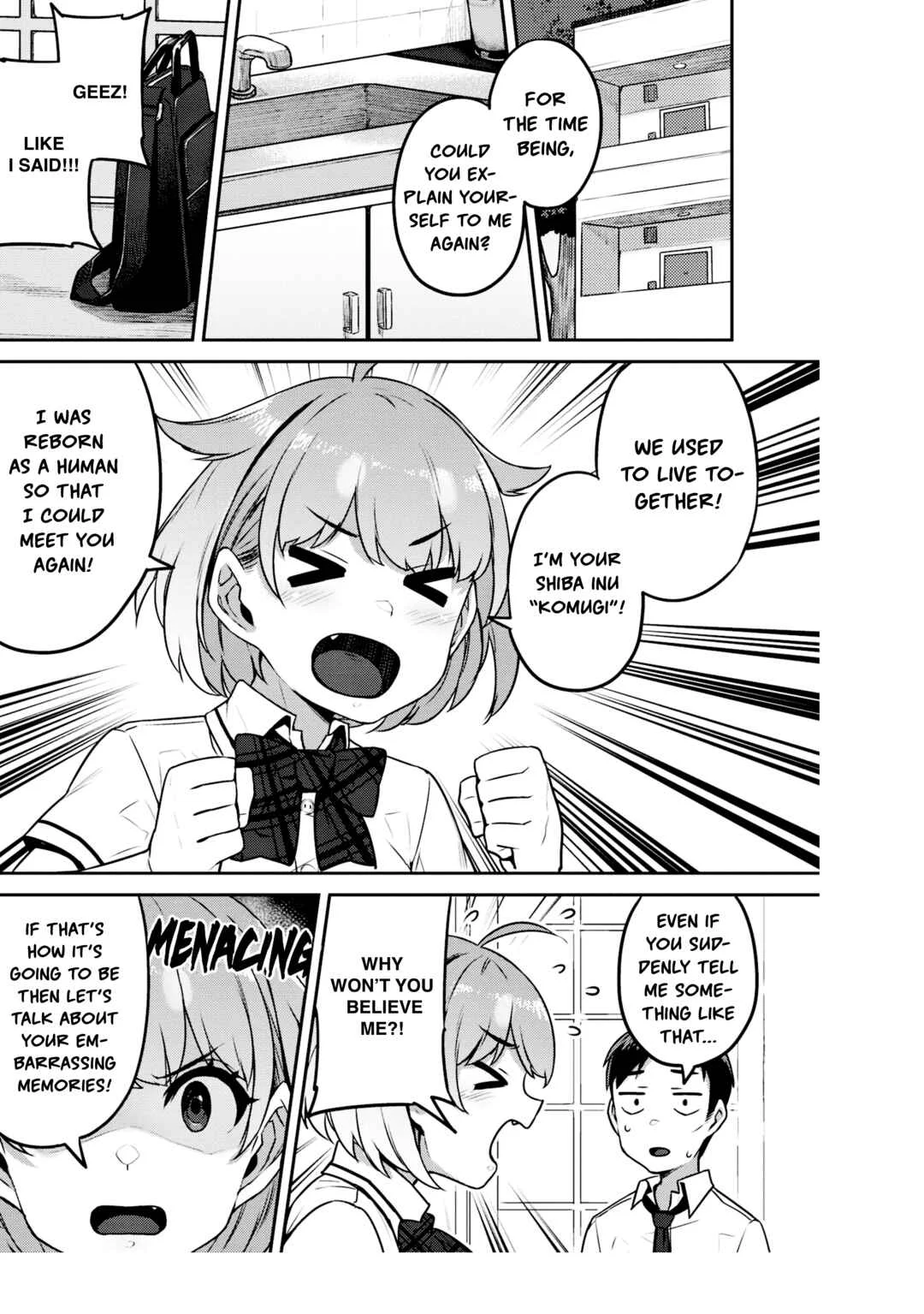 Inukai-san Chi no Oshikake JK Chapter 1 - Page 4