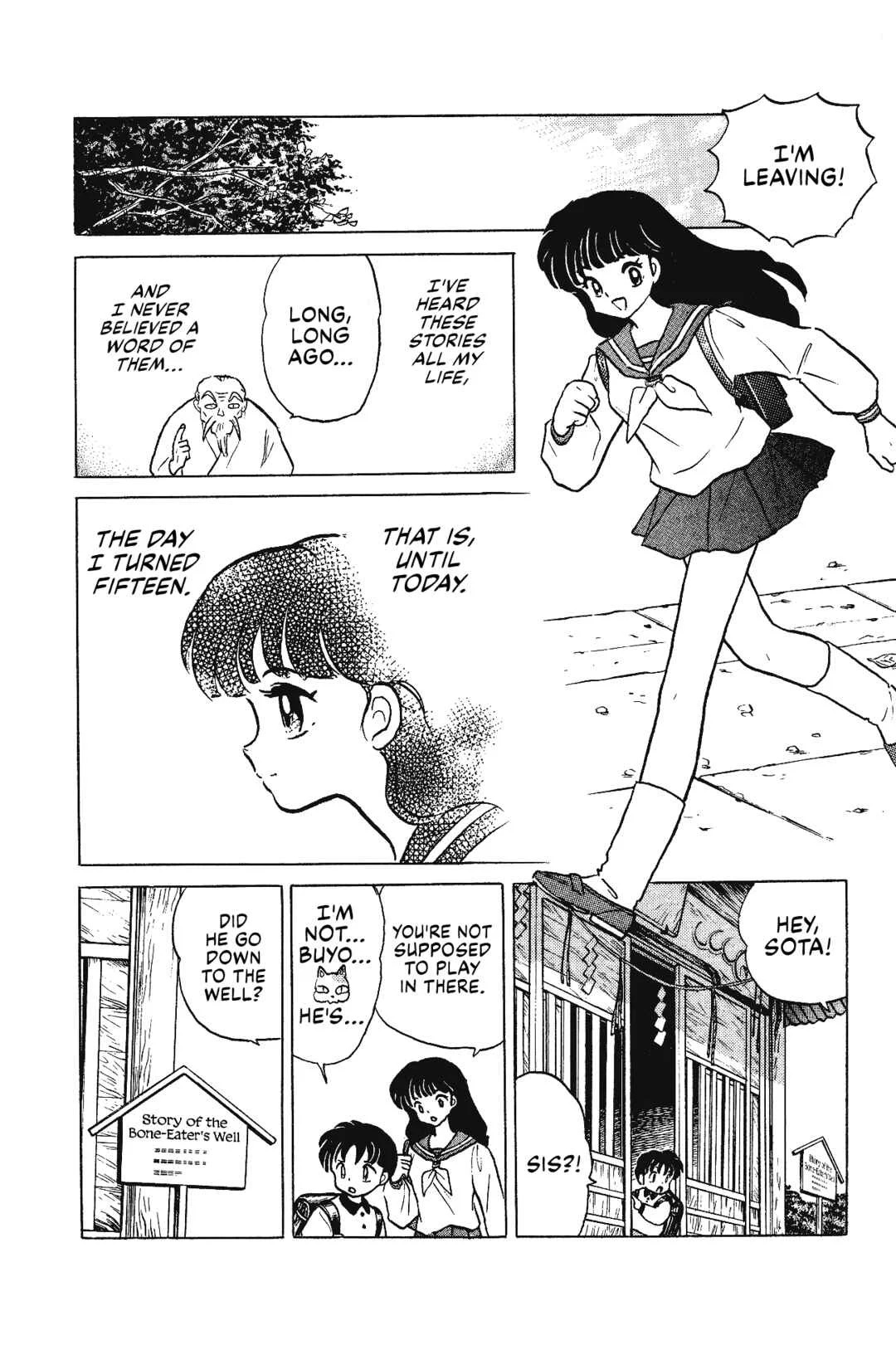 InuYasha Chapter 1: The Accursed Youth - Page 9