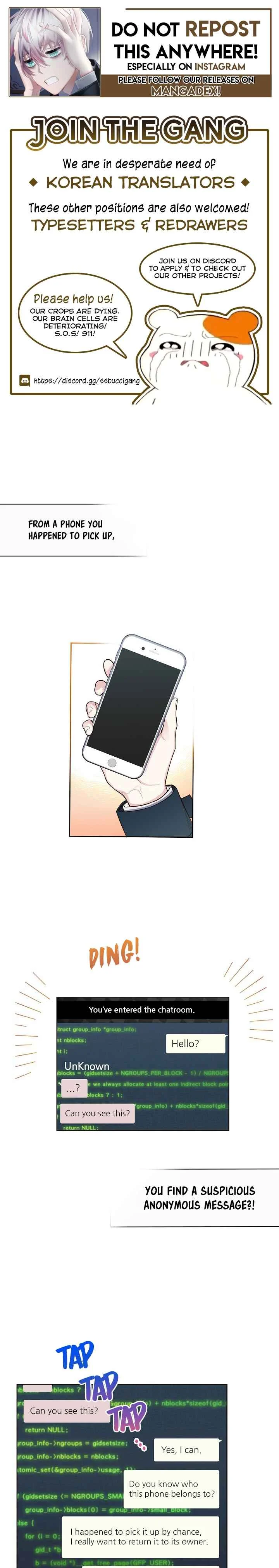 Invitation of Mystic Messenger Chapter 0: Prologue - Page 1