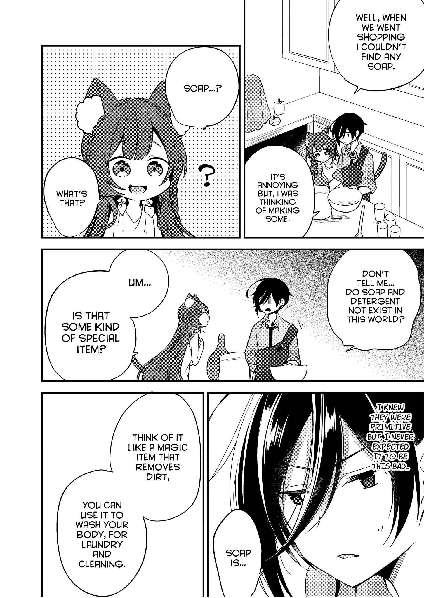 Isekai de Kojiin o Hiraita kedo, Nazeka Dare Hitori Sudatou to shinai Ken Chapter 5: Soap - Page 6