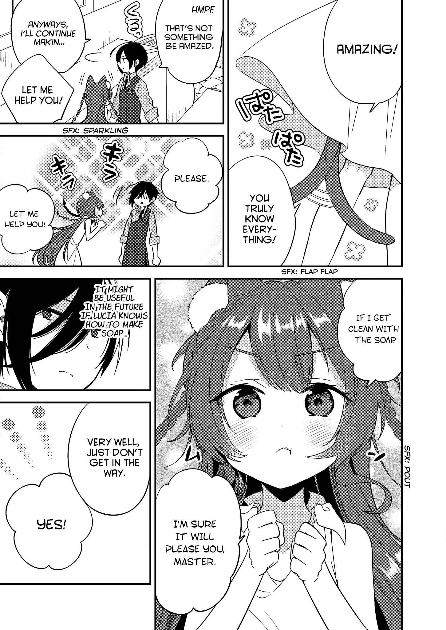 Isekai de Kojiin o Hiraita kedo, Nazeka Dare Hitori Sudatou to shinai Ken Chapter 5: Soap - Page 7