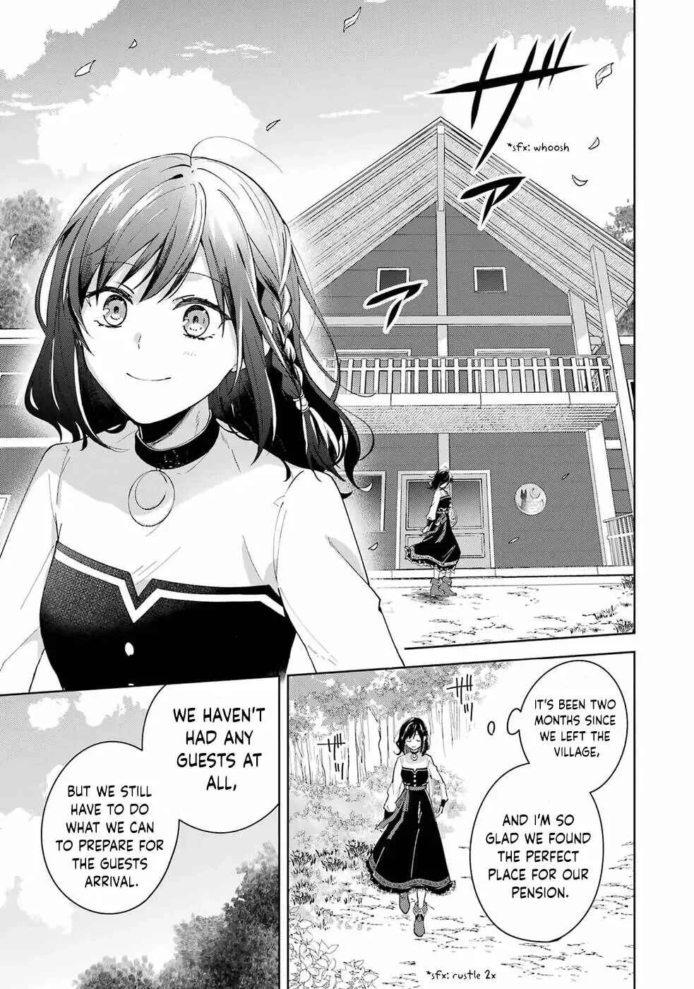 Isekai de Pension Hajimemashita. Sekai de Yuiitsu no Kuro Majo desu ga, Kono Chikara wa Okyaku-sama no Tame ni Tsukaimasu Chapter 1 - Page 10