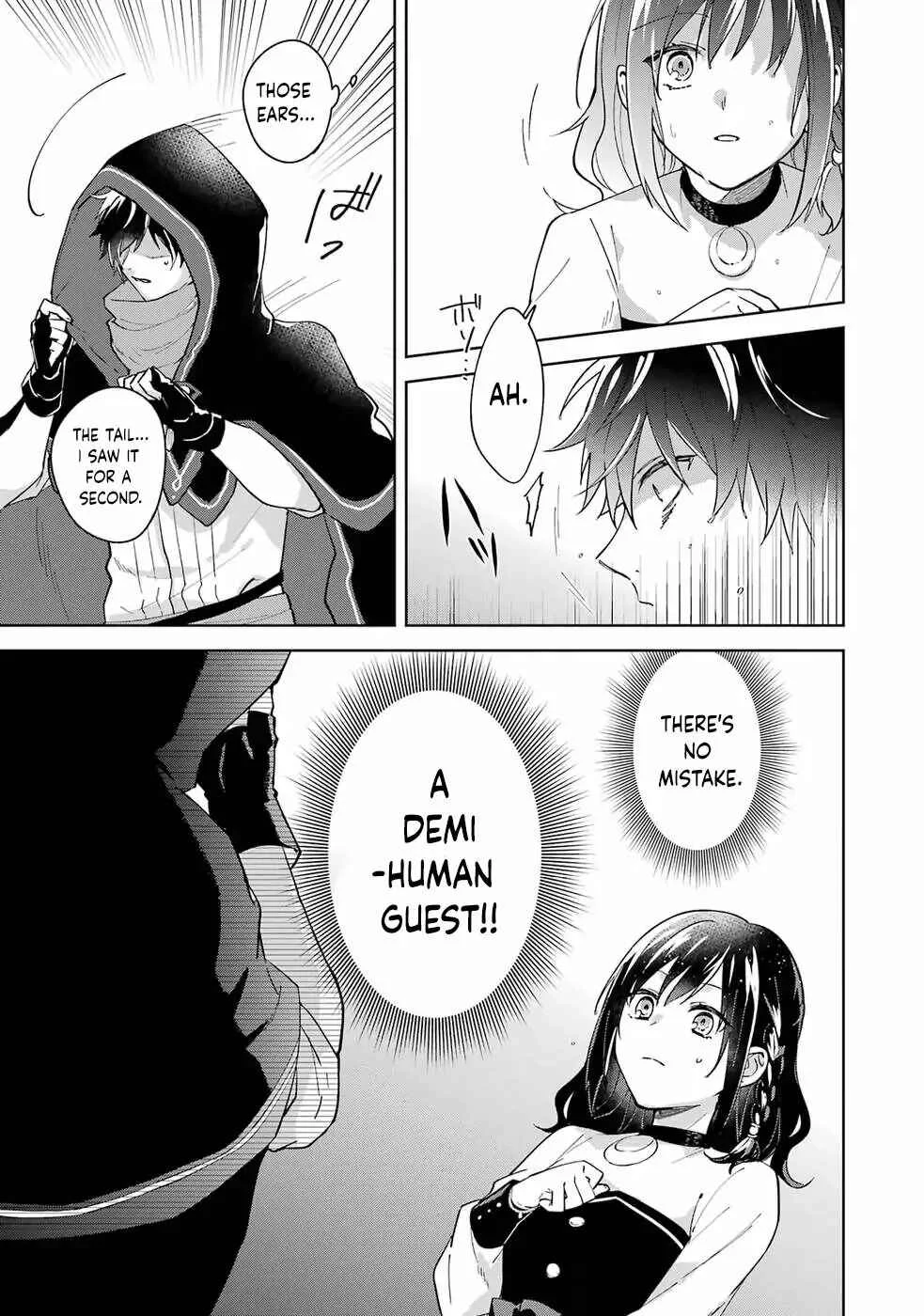 Isekai de Pension Hajimemashita. Sekai de Yuiitsu no Kuro Majo desu ga, Kono Chikara wa Okyaku-sama no Tame ni Tsukaimasu Chapter 1 - Page 33