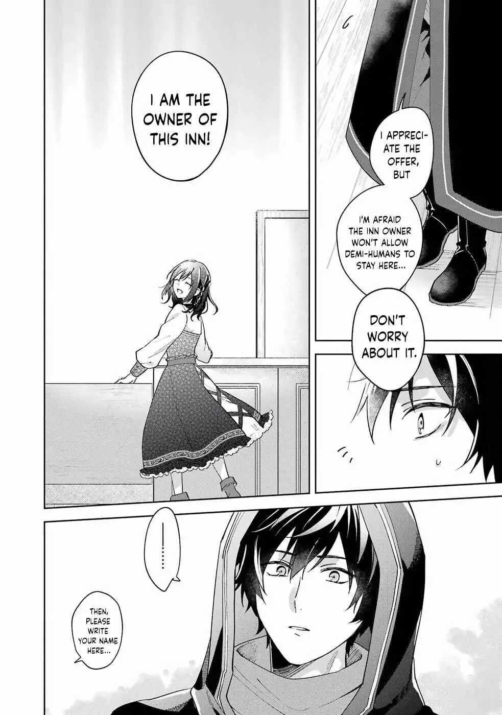 Isekai de Pension Hajimemashita. Sekai de Yuiitsu no Kuro Majo desu ga, Kono Chikara wa Okyaku-sama no Tame ni Tsukaimasu Chapter 1 - Page 38