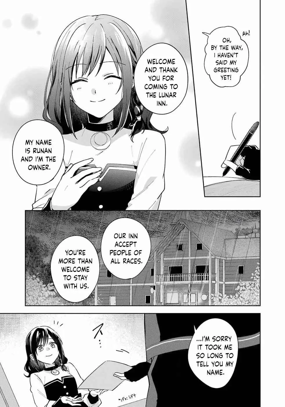 Isekai de Pension Hajimemashita. Sekai de Yuiitsu no Kuro Majo desu ga, Kono Chikara wa Okyaku-sama no Tame ni Tsukaimasu Chapter 1 - Page 39