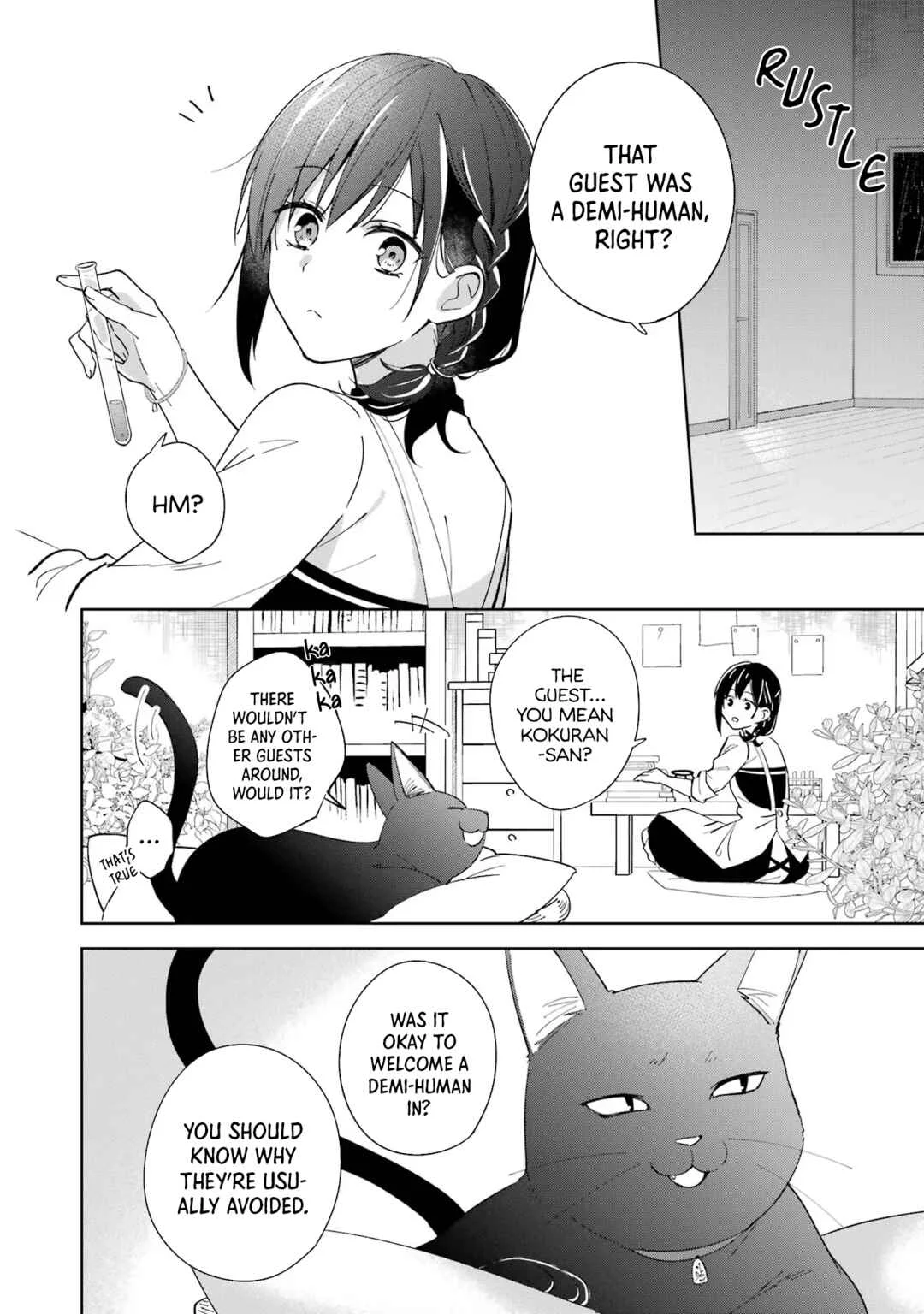 Isekai de Pension Hajimemashita. Sekai de Yuiitsu no Kuro Majo desu ga, Kono Chikara wa Okyaku-sama no Tame ni Tsukaimasu Chapter 2 - Page 10