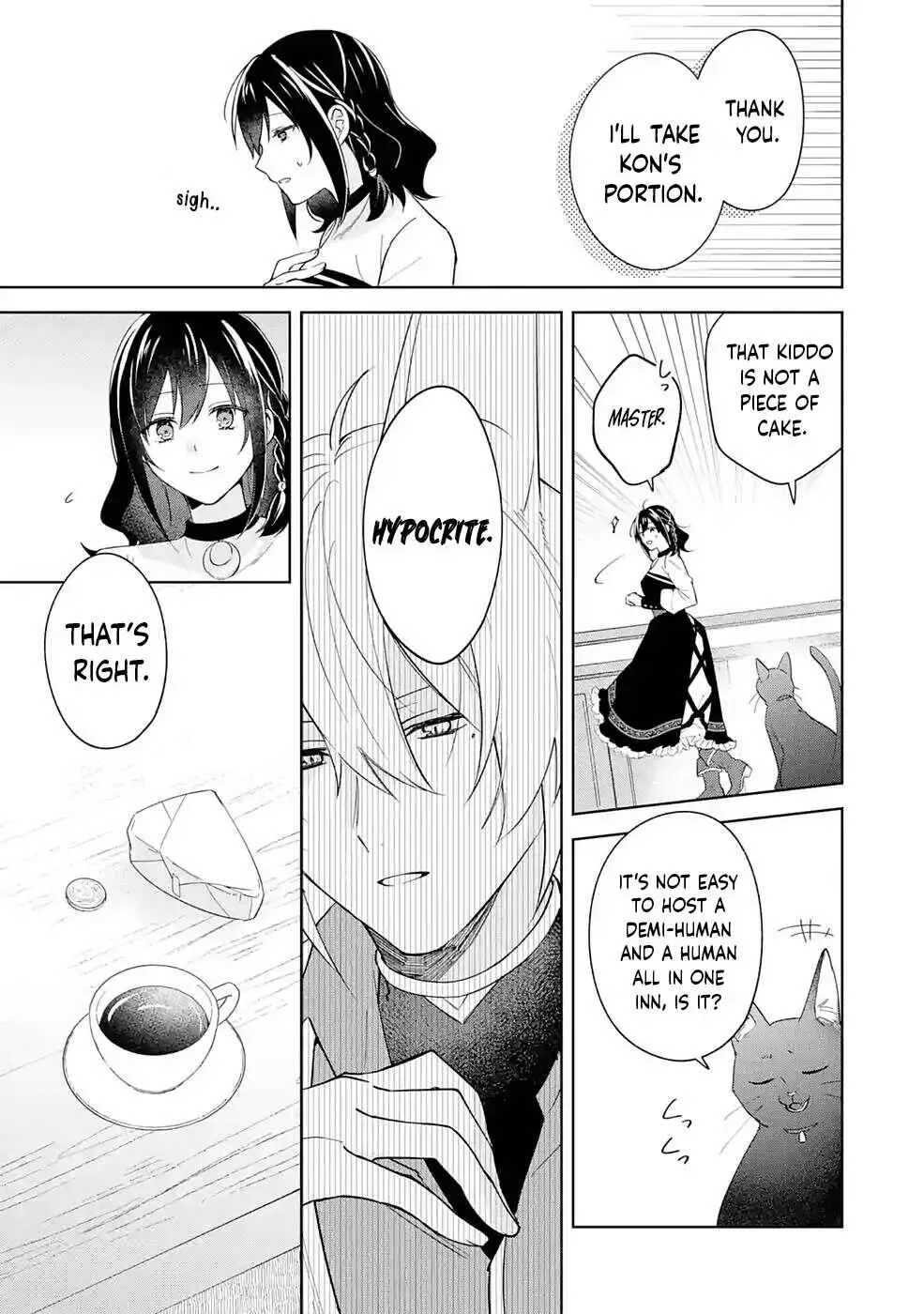 Isekai de Pension Hajimemashita. Sekai de Yuiitsu no Kuro Majo desu ga, Kono Chikara wa Okyaku-sama no Tame ni Tsukaimasu Chapter 4 - Page 19