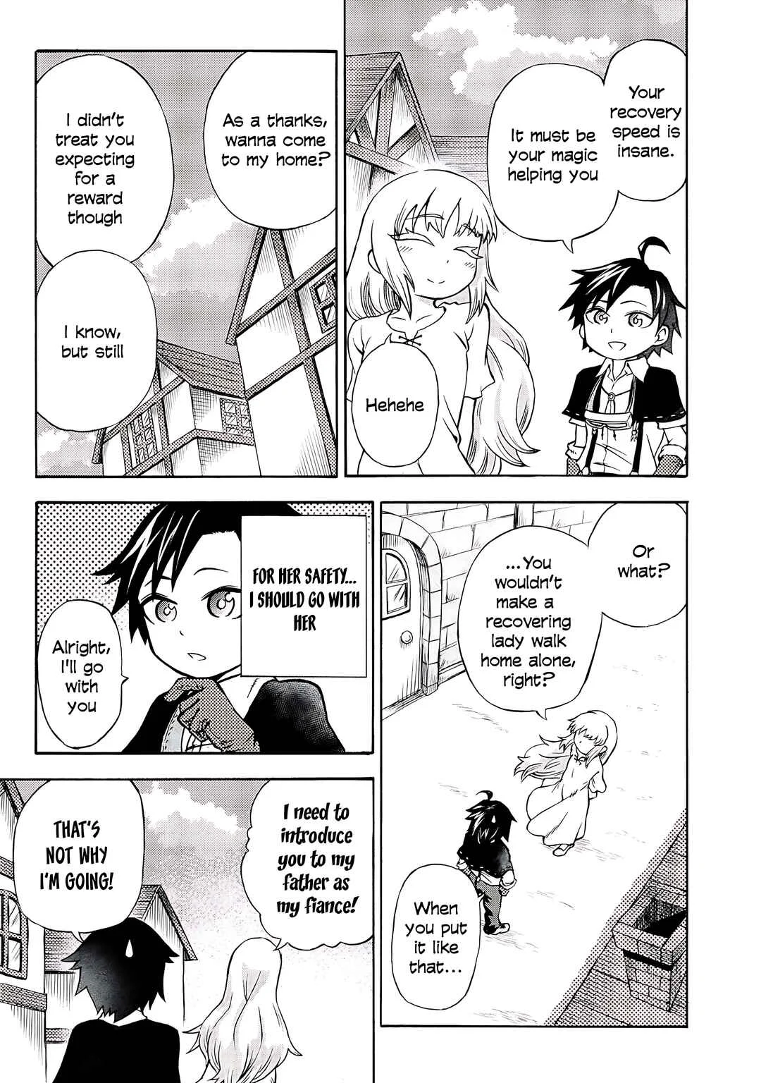 Isekai de Yakuza Hajimemashita: Yume no Henkyou Slow Life wa Oazuke-chuu Chapter 1 - Page 35