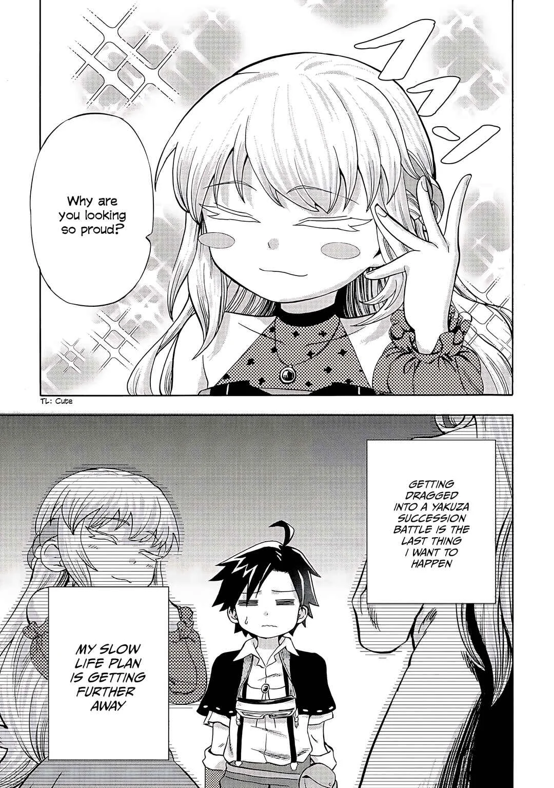 Isekai de Yakuza Hajimemashita: Yume no Henkyou Slow Life wa Oazuke-chuu Chapter 3 - Page 12