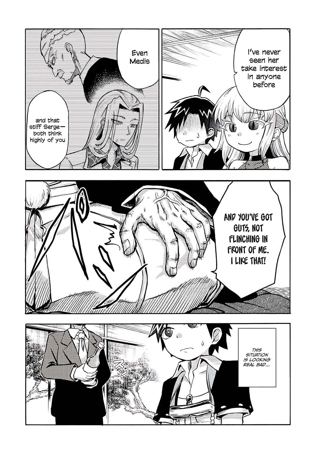 Isekai de Yakuza Hajimemashita: Yume no Henkyou Slow Life wa Oazuke-chuu Chapter 4 - Page 25