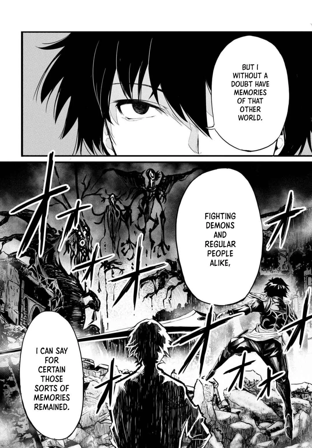 Isekai-gaeri no Eiyuu Iwaku Chapter 2: Thus Spoke the Former Hero - Page 4