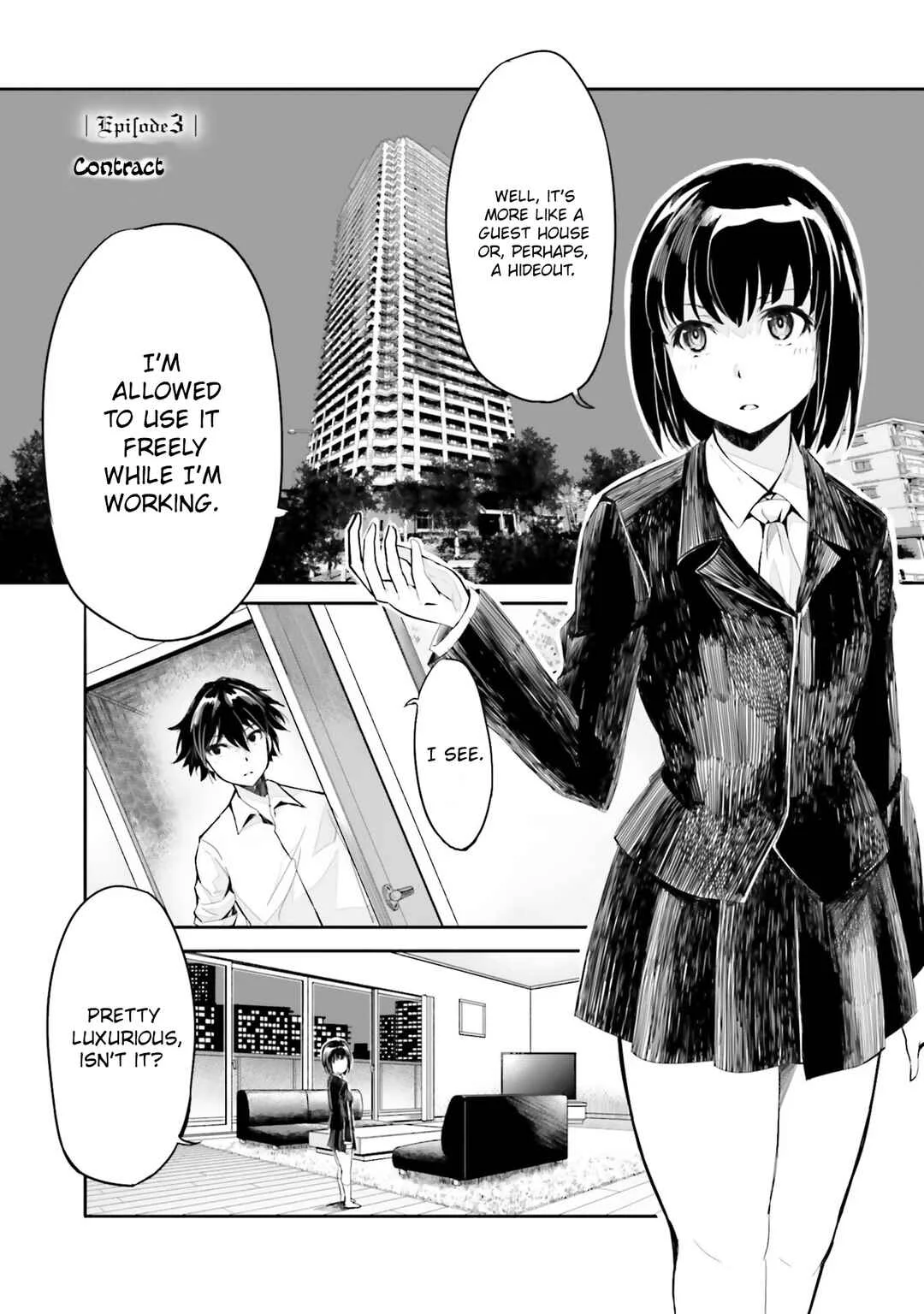 Isekai-gaeri no Eiyuu Iwaku Chapter 3: Contract - Page 1