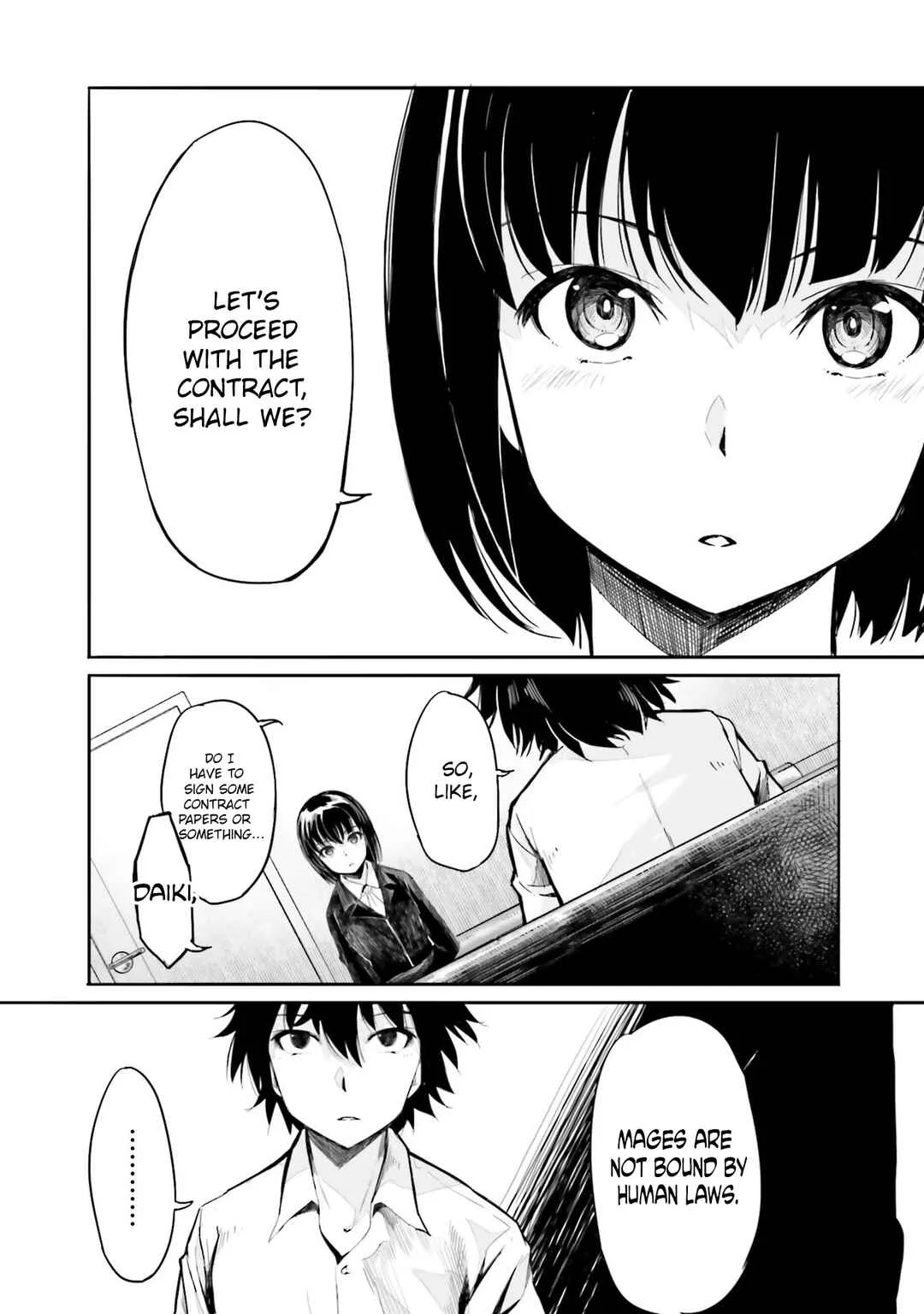 Isekai-gaeri no Eiyuu Iwaku Chapter 3: Contract - Page 4