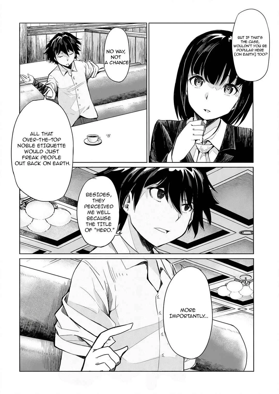 Isekai-gaeri no Eiyuu Iwaku Chapter 5.1 - Page 7