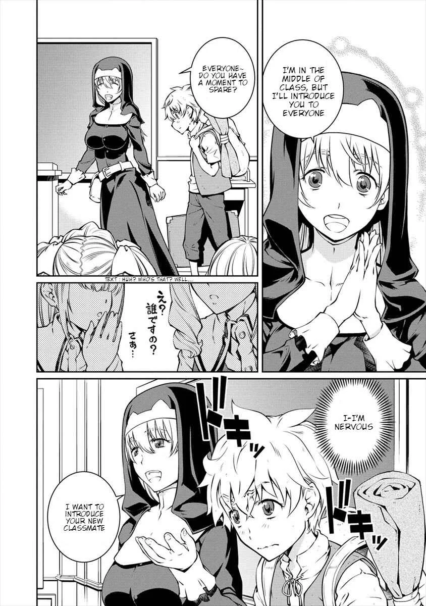 Isekai Kangoshi wa Shugyochuu!! ~Joshi Ritsu 90% no Seishokusha Gakuen ni Nyuugakushite Shimatta boku~ Chapter 1: 1st Day: Beginning School - Page 19
