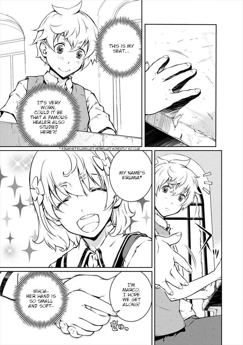 Isekai Kangoshi wa Shugyochuu!! ~Joshi Ritsu 90% no Seishokusha Gakuen ni Nyuugakushite Shimatta boku~ Chapter 1: 1st Day: Beginning School - Page 23