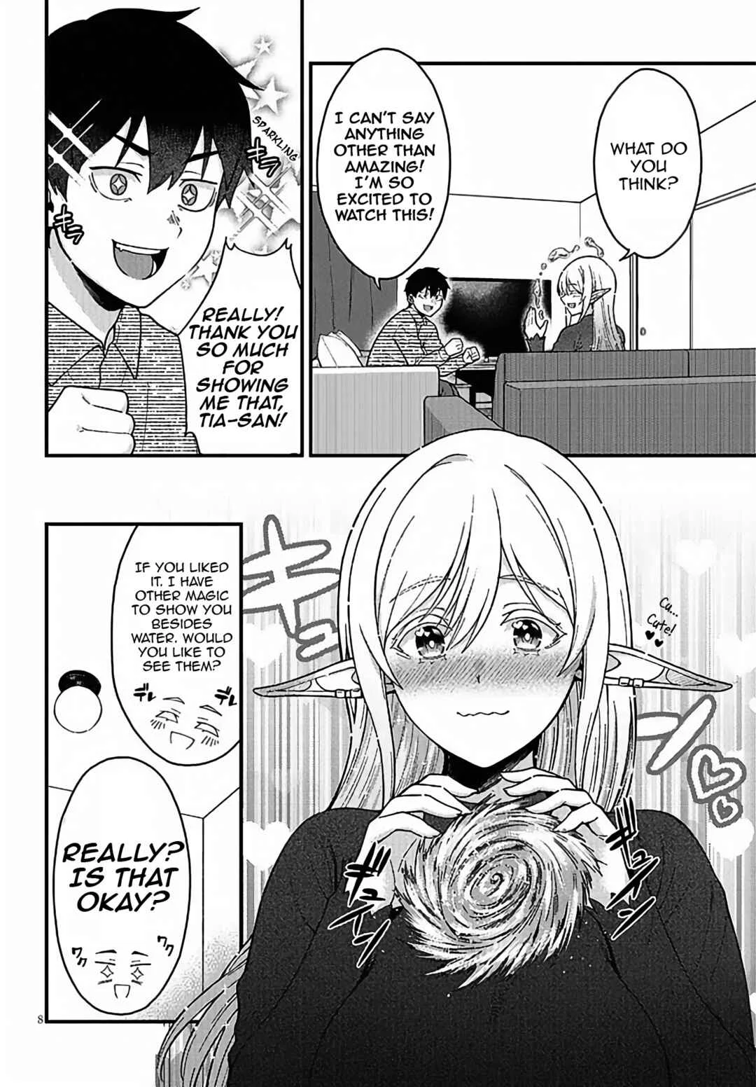 Isekai Kara Kita Elf to Tomo ni Sugosu Nichijou Chapter 3 - Page 8