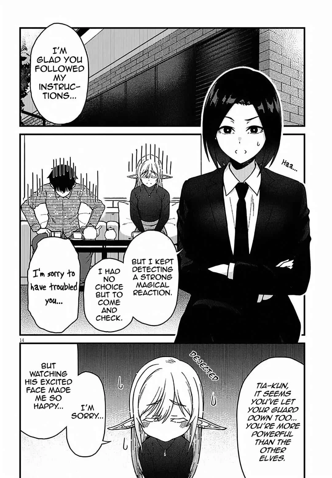Isekai Kara Kita Elf to Tomo ni Sugosu Nichijou Chapter 3 - Page 14