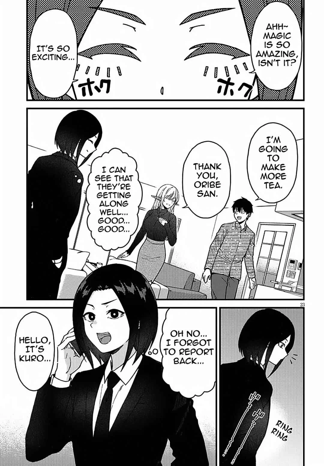 Isekai Kara Kita Elf to Tomo ni Sugosu Nichijou Chapter 3 - Page 23
