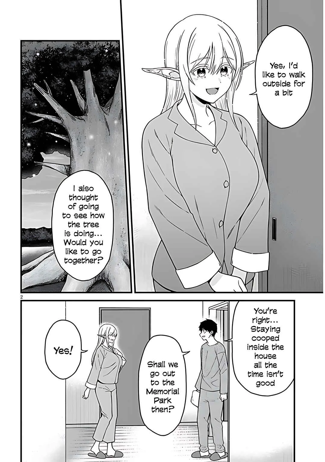 Isekai Kara Kita Elf to Tomo ni Sugosu Nichijou Chapter 4 - Page 3