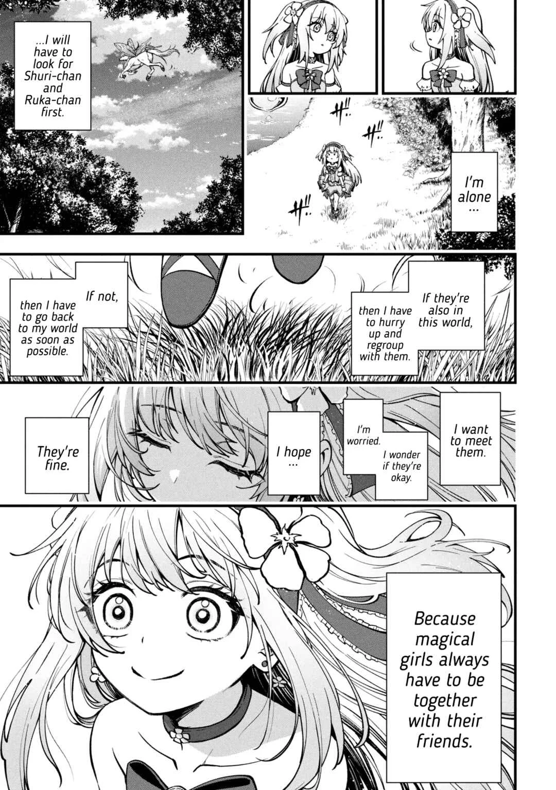 Isekai Mahou Shoujo Radical☆Haruna Chapter 1: The Magical Girl from Another World - Page 15