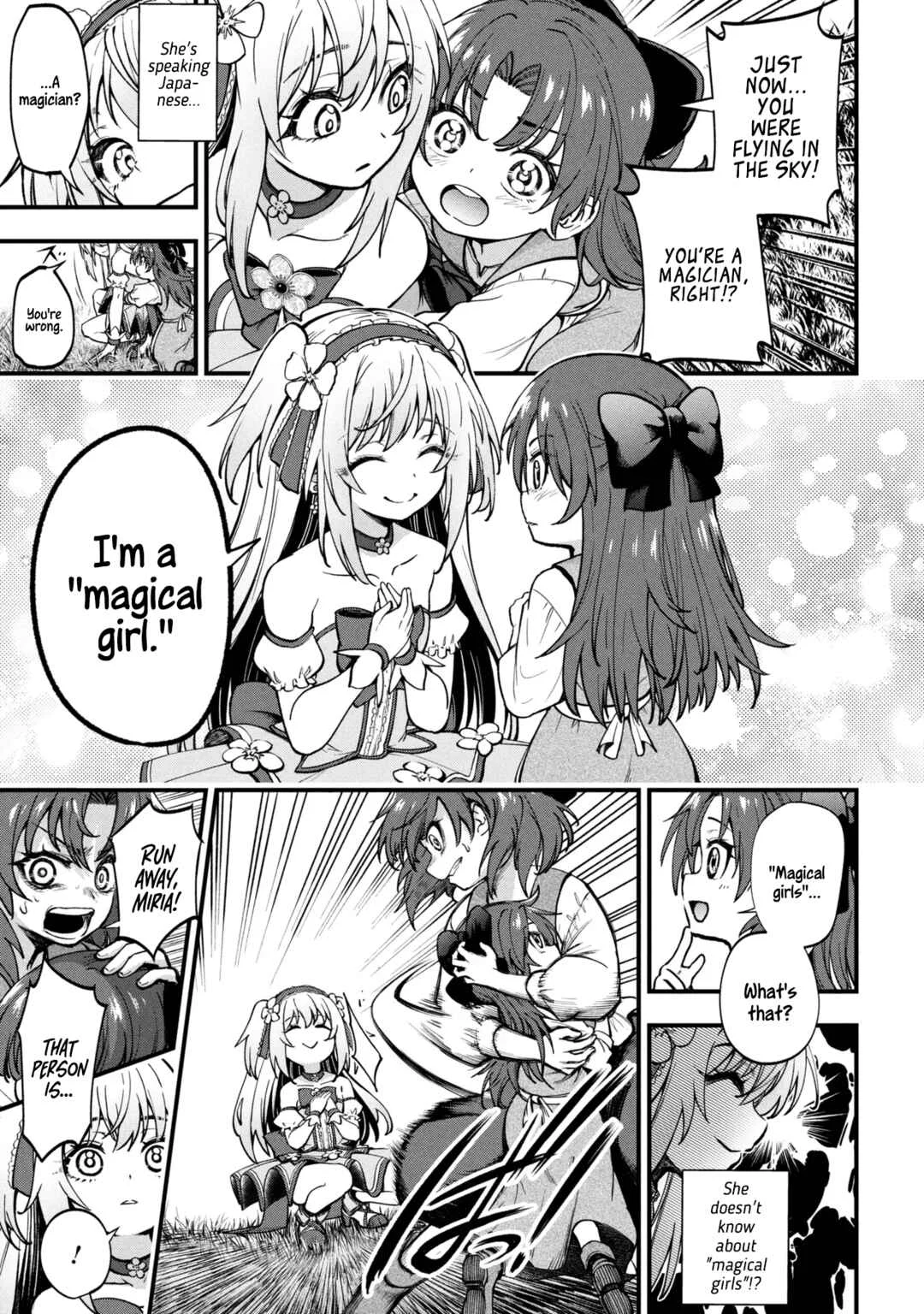 Isekai Mahou Shoujo Radical☆Haruna Chapter 1: The Magical Girl from Another World - Page 17