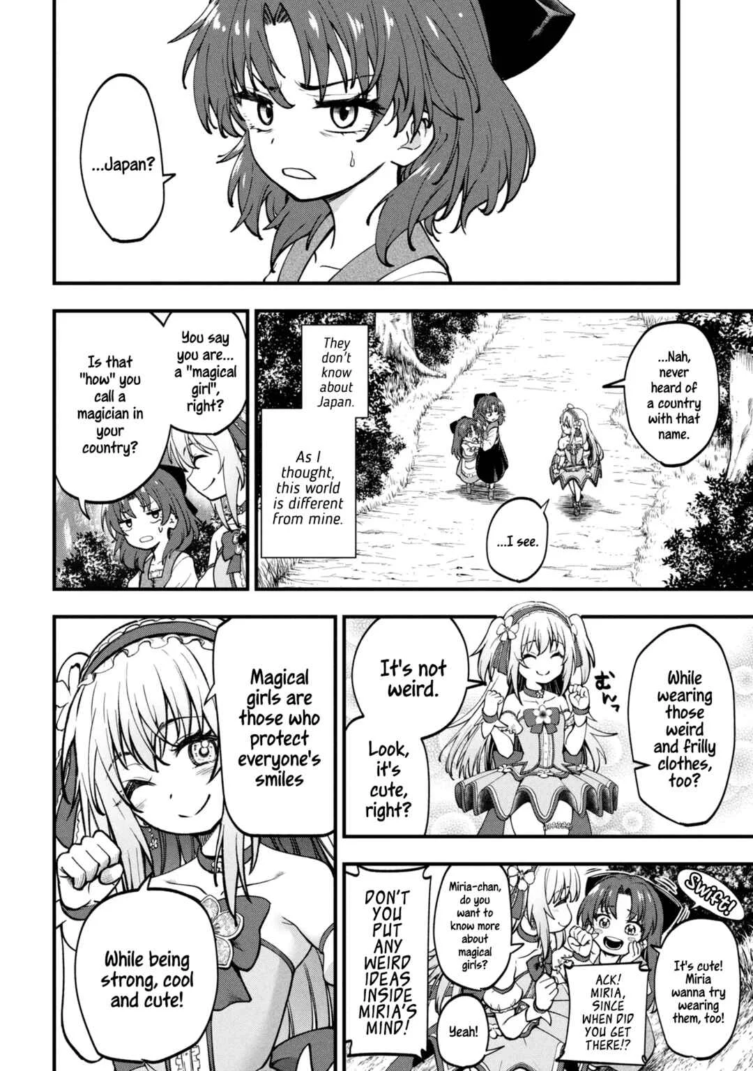 Isekai Mahou Shoujo Radical☆Haruna Chapter 1: The Magical Girl from Another World - Page 22