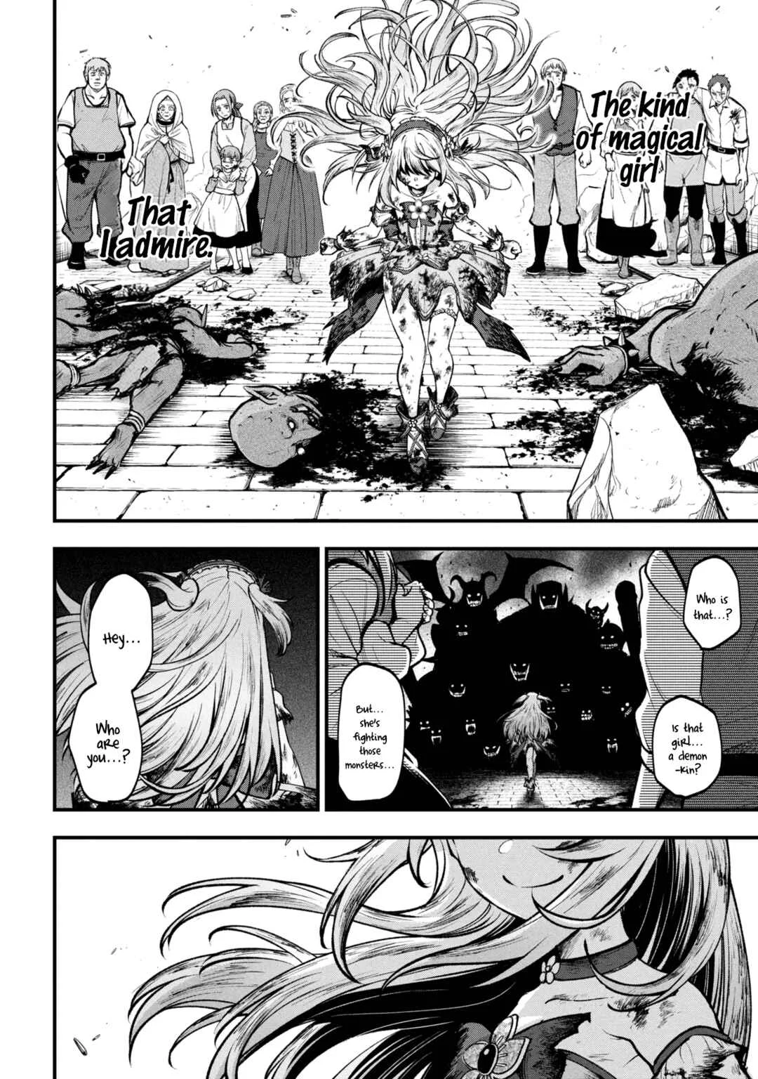 Isekai Mahou Shoujo Radical☆Haruna Chapter 1: The Magical Girl from Another World - Page 44