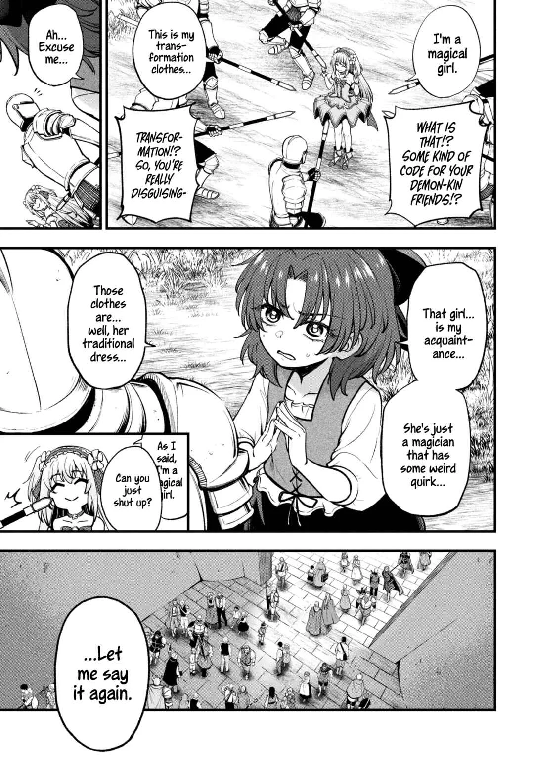 Isekai Mahou Shoujo Radical☆Haruna Chapter 2: A Magic That Steals Away People's Smiles - Page 3