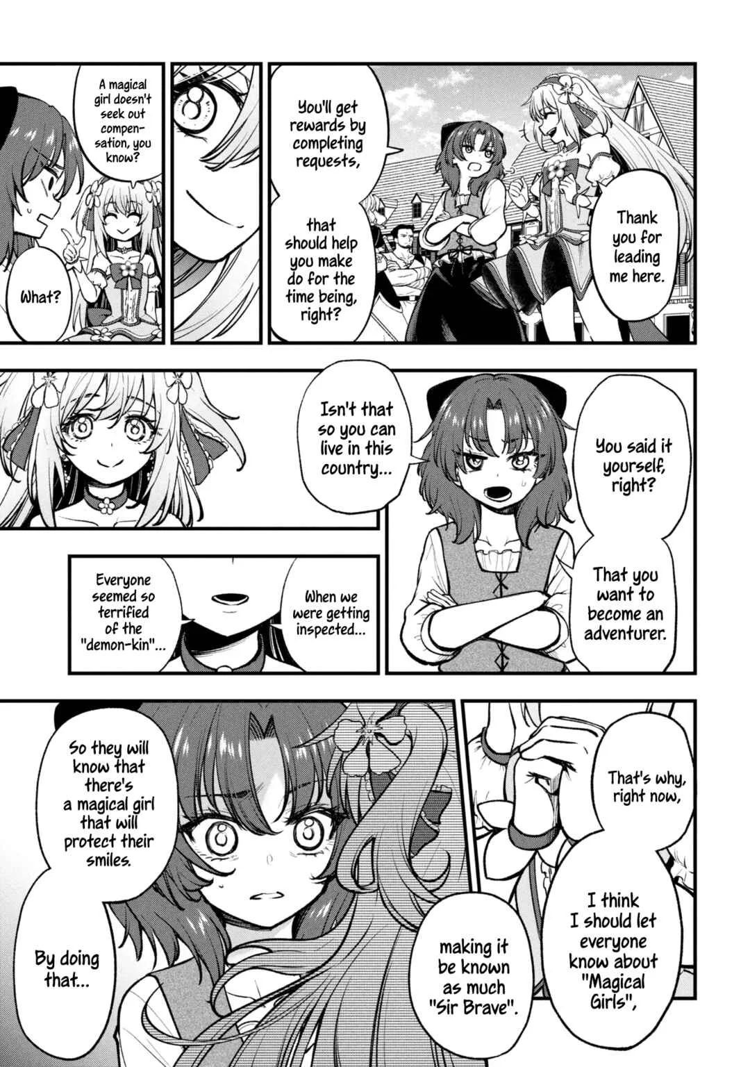 Isekai Mahou Shoujo Radical☆Haruna Chapter 2: A Magic That Steals Away People's Smiles - Page 7