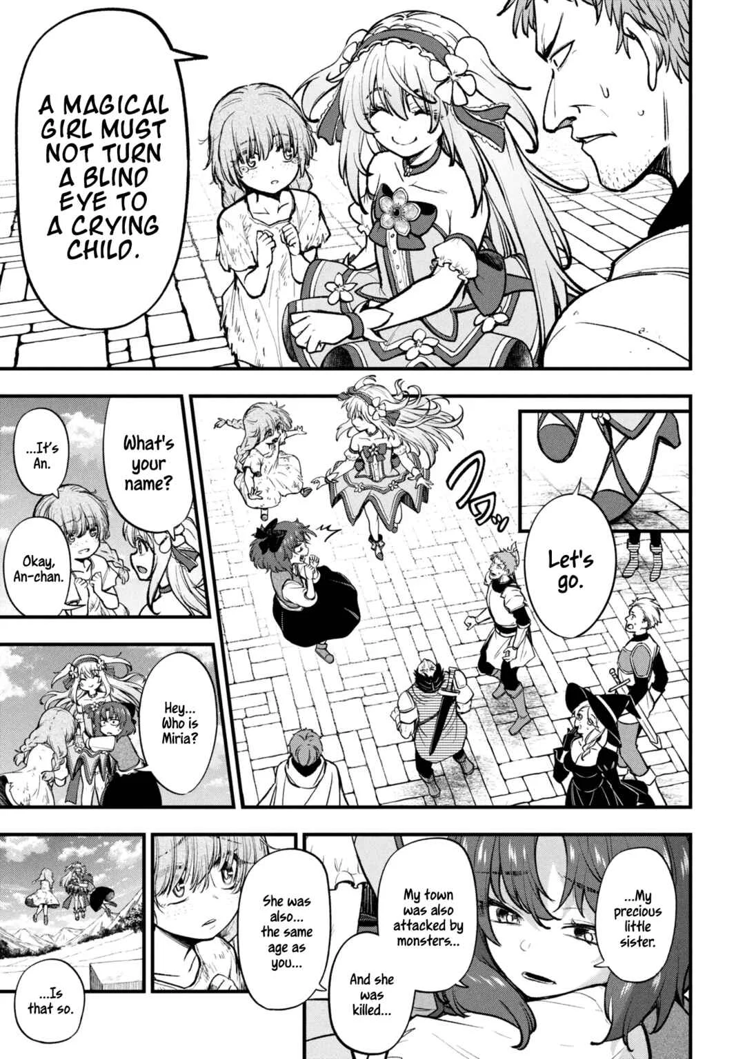 Isekai Mahou Shoujo Radical☆Haruna Chapter 2: A Magic That Steals Away People's Smiles - Page 13