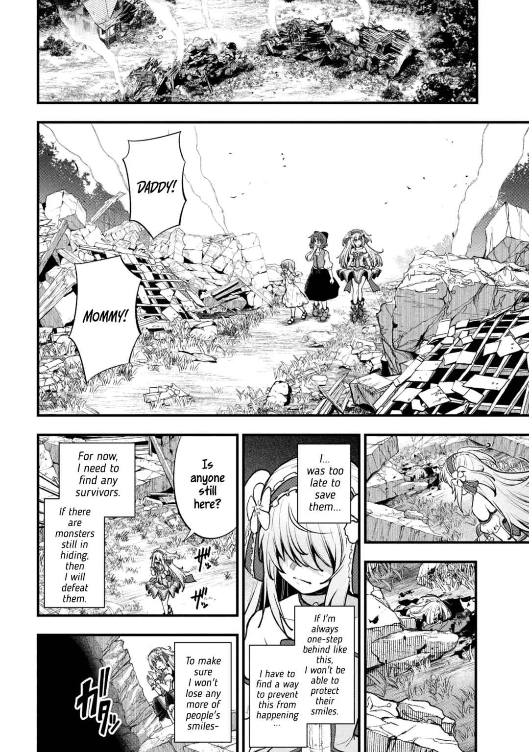 Isekai Mahou Shoujo Radical☆Haruna Chapter 2: A Magic That Steals Away People's Smiles - Page 14