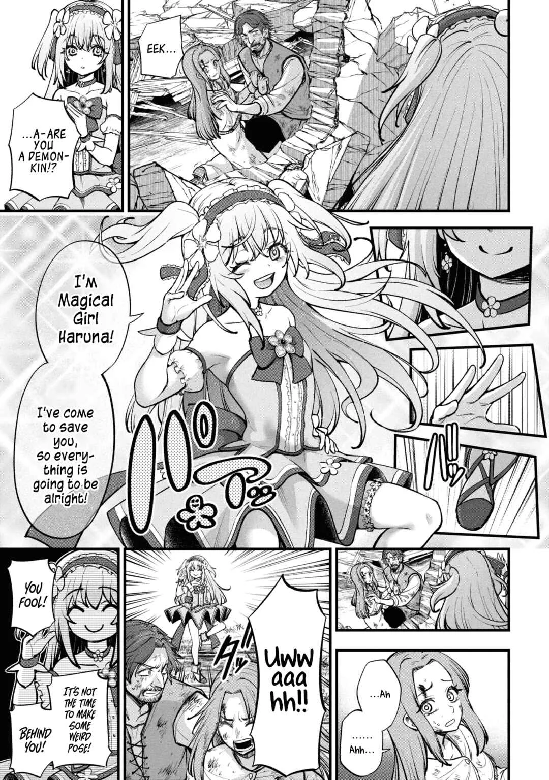Isekai Mahou Shoujo Radical☆Haruna Chapter 2: A Magic That Steals Away People's Smiles - Page 15