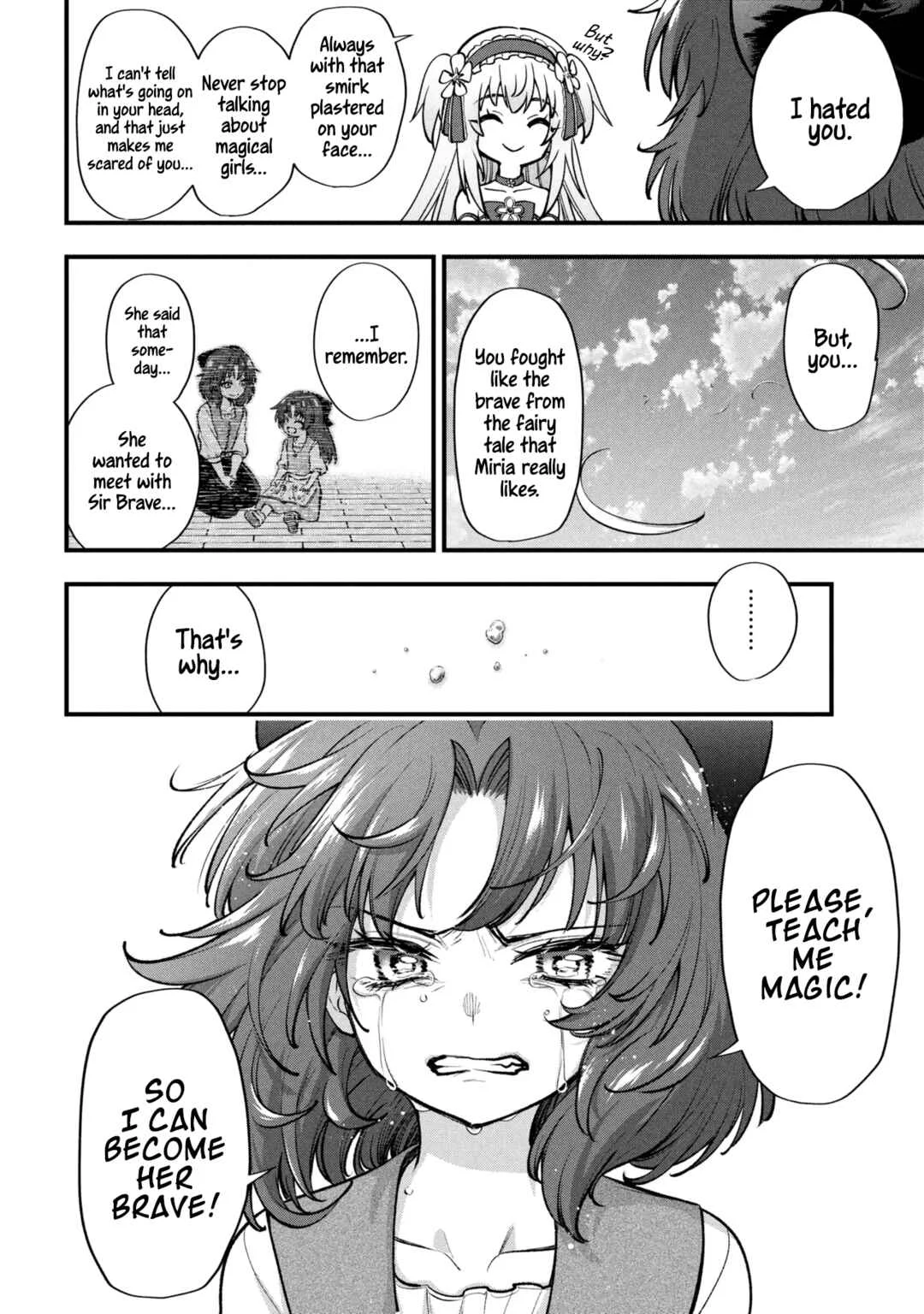 Isekai Mahou Shoujo Radical☆Haruna Chapter 2: A Magic That Steals Away People's Smiles - Page 42