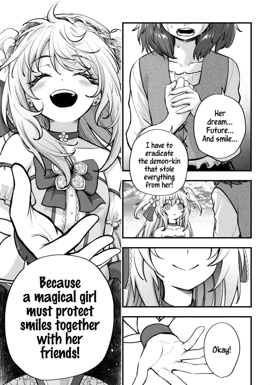 Isekai Mahou Shoujo Radical☆Haruna Chapter 2: A Magic That Steals Away People's Smiles - Page 43