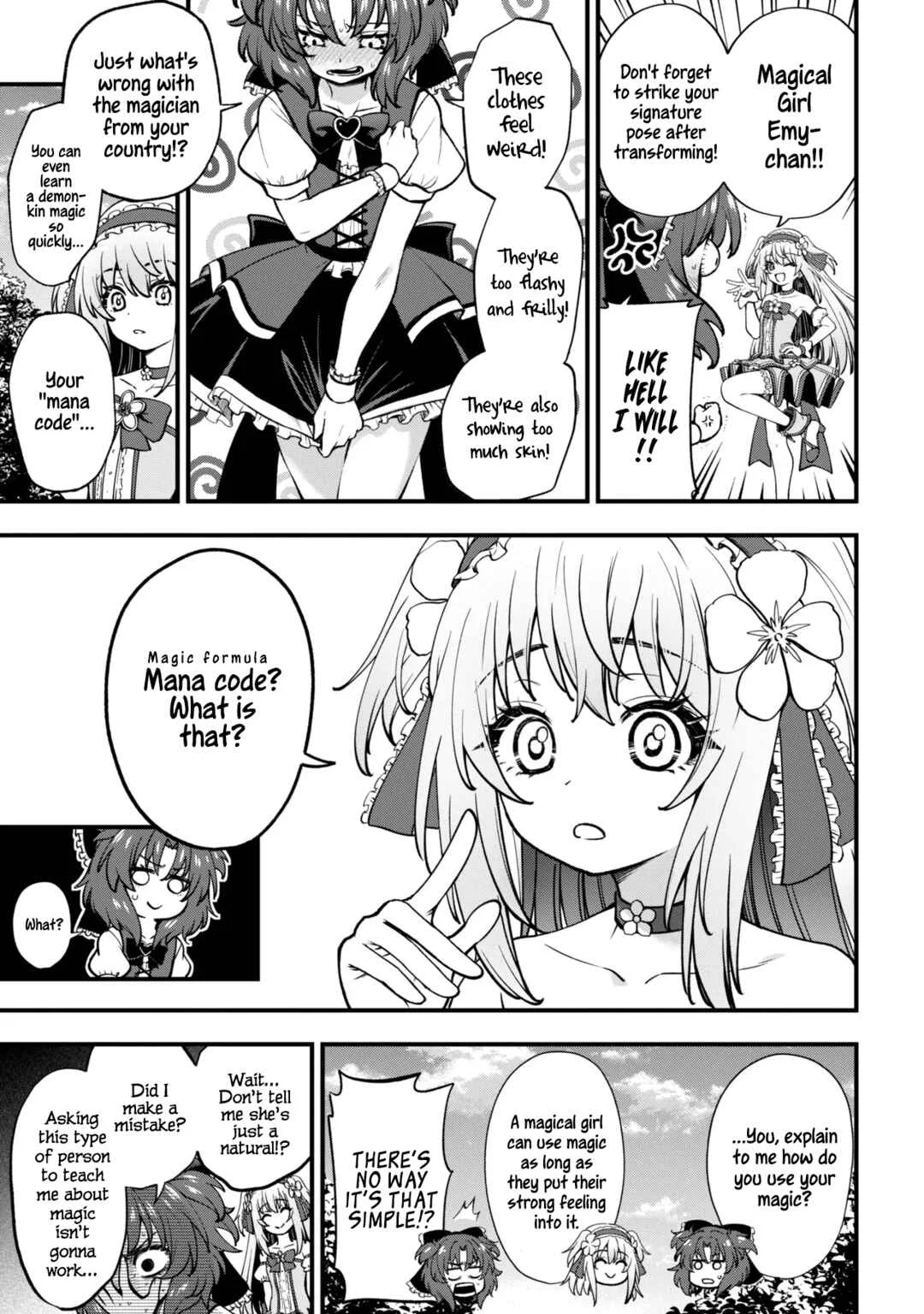 Isekai Mahou Shoujo Radical☆Haruna Chapter 3: The Brave and the Magical Girl - Page 3