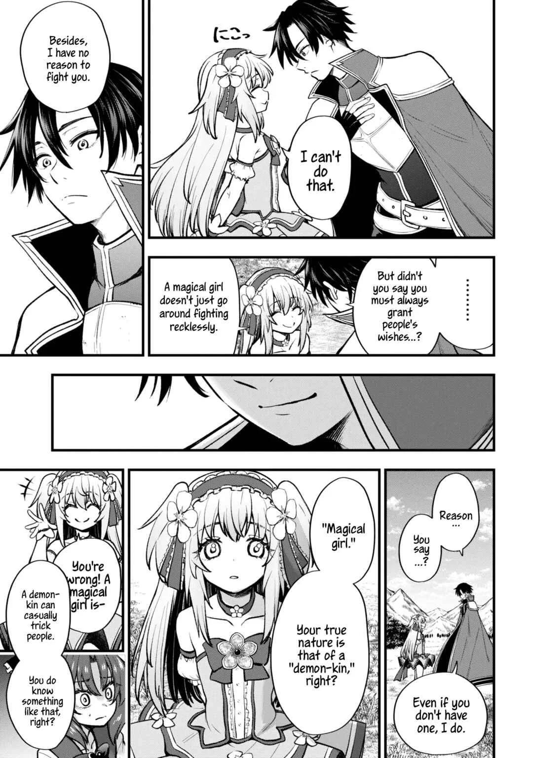 Isekai Mahou Shoujo Radical☆Haruna Chapter 3: The Brave and the Magical Girl - Page 9