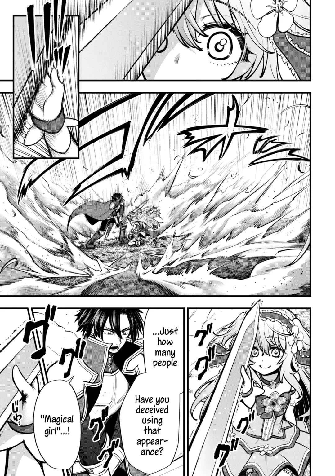 Isekai Mahou Shoujo Radical☆Haruna Chapter 3: The Brave and the Magical Girl - Page 15