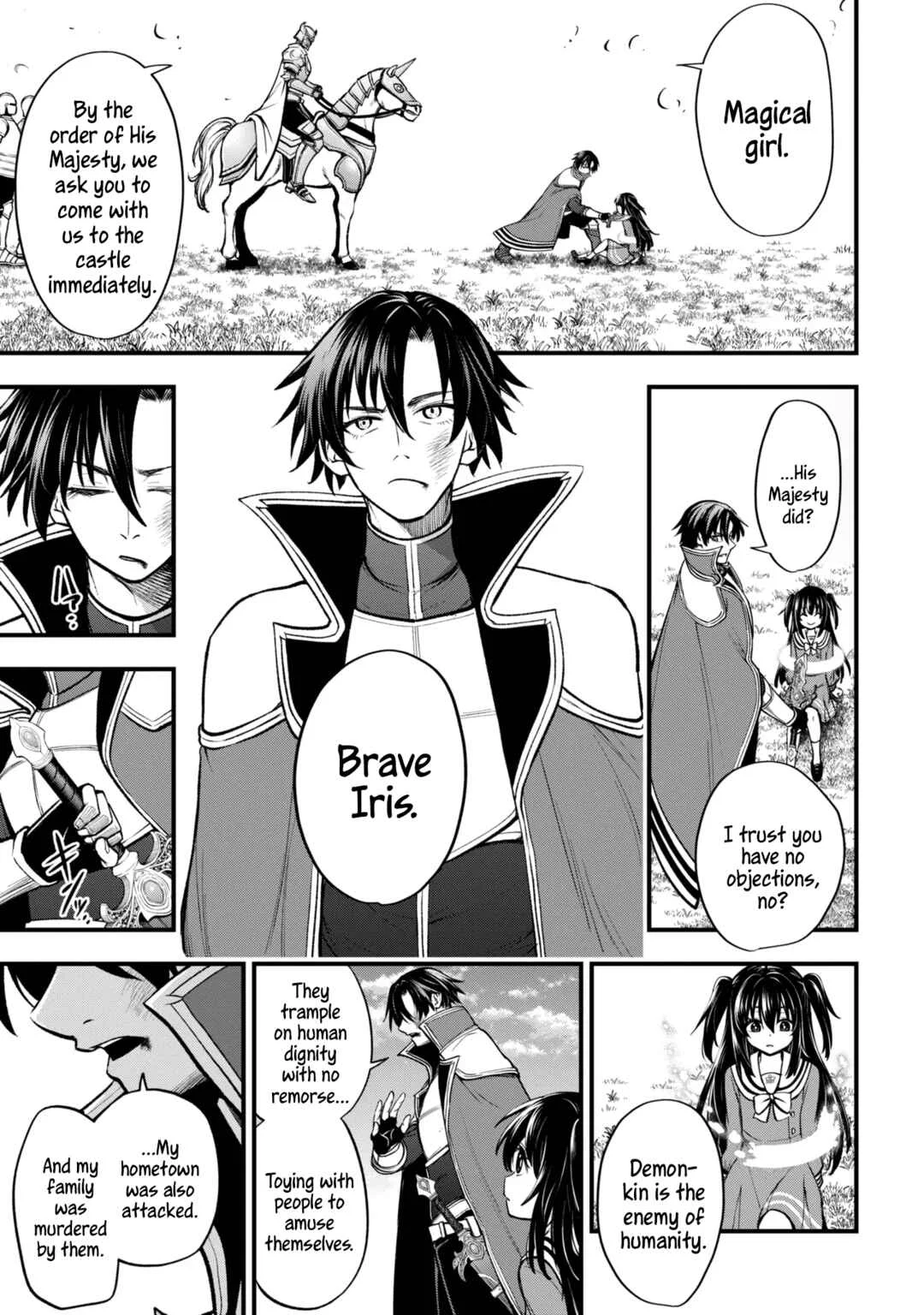Isekai Mahou Shoujo Radical☆Haruna Chapter 3: The Brave and the Magical Girl - Page 42