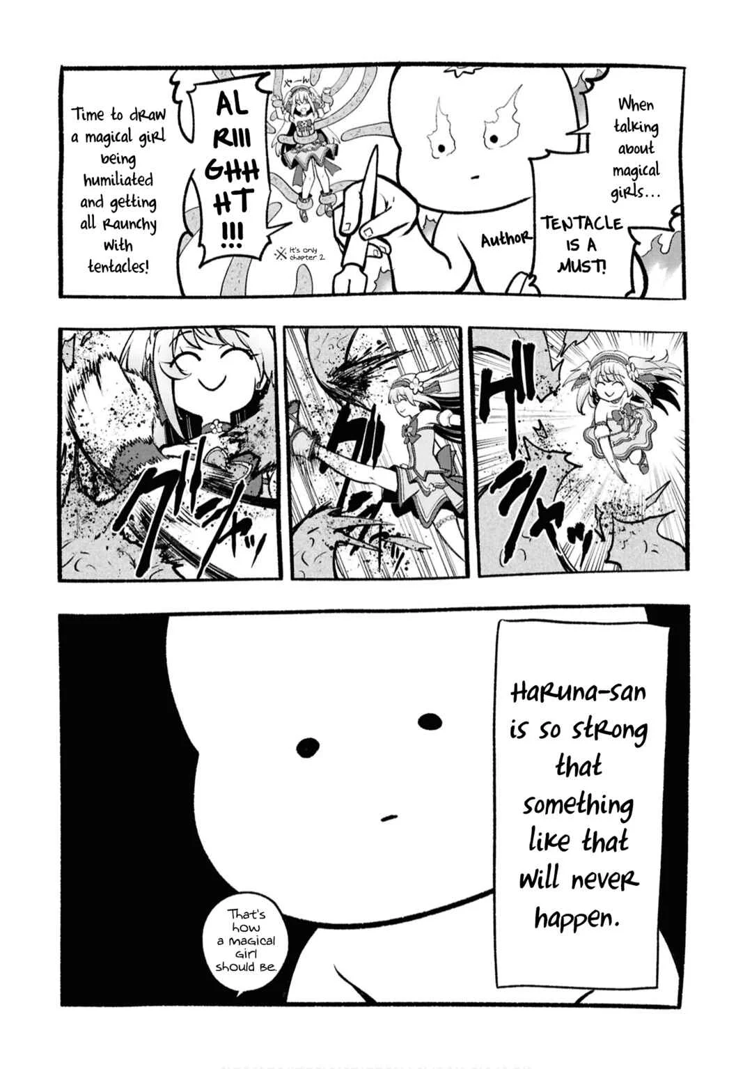 Isekai Mahou Shoujo Radical☆Haruna Chapter 4.5: Volume 1 Extras - Page 7