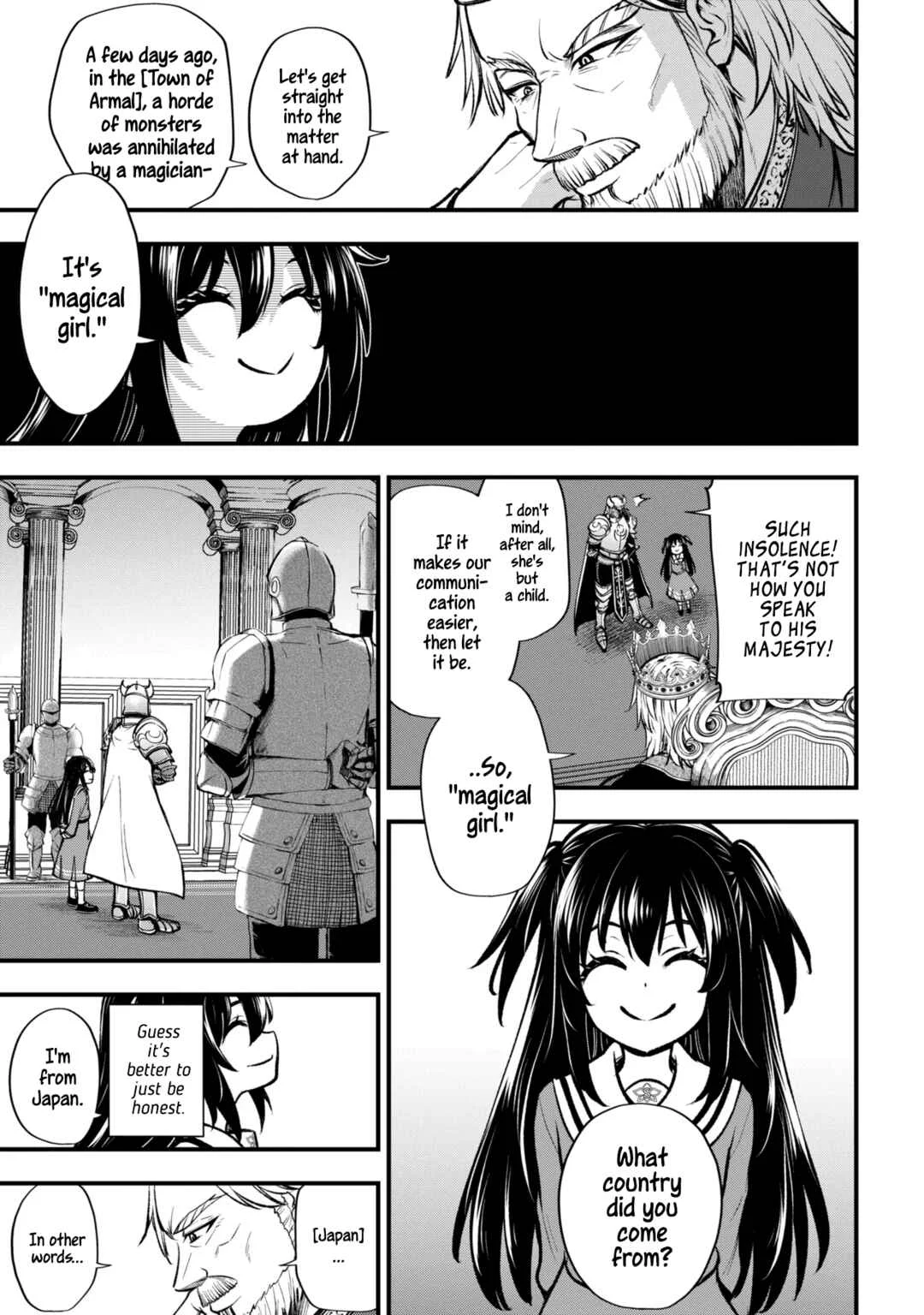 Isekai Mahou Shoujo Radical☆Haruna Chapter 4: The Magical Girl's Friends - Page 5