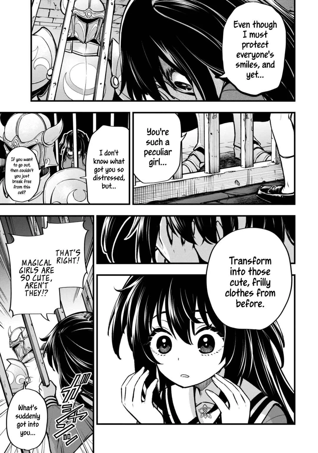 Isekai Mahou Shoujo Radical☆Haruna Chapter 4: The Magical Girl's Friends - Page 17